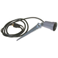 6 Foot Portable Metal Spike Lights 5792-0 by Bell Weatherproof