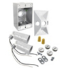 2 Light Floodlight Kit White 5818-6 by Bell Weatherproof