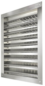 DA Series 18 By 24 Inch Aluminum Dual Louvers DA1824 by LL Building Products Best Price
