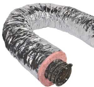 4Inx25ft Insulated Air Duct F6IFD4X300 by LL Building Products Best Price