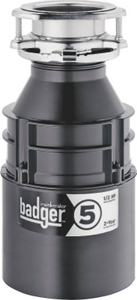 1/2 Hp Waste Disposal BADGER 5 by In Sink Erator Master Plumber Best Price