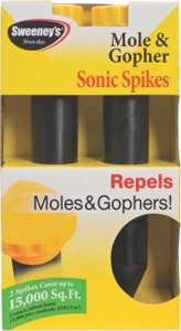 Mole and Gopher Sonic Spikes 2 Pack 9012 by Senoret Chemical Best Price