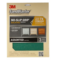 Sandblaster Sandpaper 9 By 11 Inch Assorted Grit 20000 by 3M