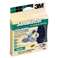 Sanding Disc Right Angle Grinder Clean and Strip 4 1/2 Inch 9681 by 3M