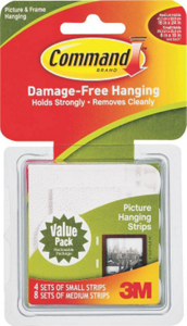 Command Picture Hanging Strips Small and Medium 17203 by 3M Best Price