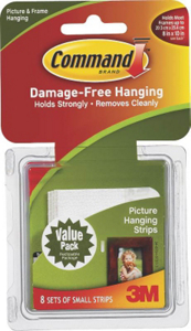 Command Picture Hanging Strips Small With Adhesive Command 17205 by 3M Best Price