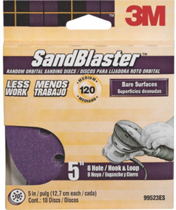 5In 8Hole Disc 120Grit 10Pk 99523ES by 3M Best Price