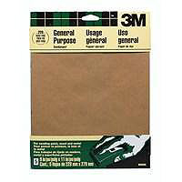 Aluminum Oxide Production Sandpaper 9 By 11 Inch 220 Grit 9000 by 3M