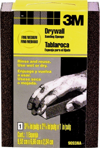Drywall Sanding Screen and Sponge 2 In 1 Fine and Medium 9093 by 3M Best Price