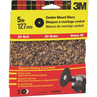 Power Sanding Disc Universal Center Hole 5 Inch Extra Coarse Grit 9153 by 3M