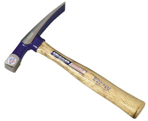 16 Ounces Hickory Handle Brick Hammer BL16 by Vaughan and Bushnell Best Price