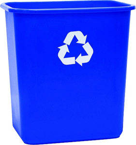 28Qt. Recycling Wastebasket WB0059 by United Plastics Best Price