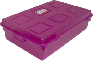 Organize Your Home 35 Qt Lavender Underthebed Box TO0007 by United Plastics Best Price