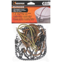 Assorted Bungee Cords 6 Pack 06306 by Keeper