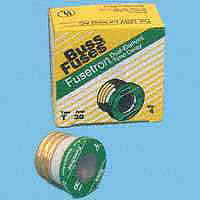 Fusetron 20 Amp T Plug Fuse T20 by Cooper Bussmann