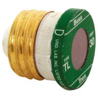 Tron Time Delay Plug Fuse Tl 30 Amp Pack of 4 TL-30 by Cooper Bussmann