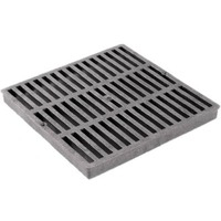 12 Inch By 12 Inch Black Square Grate 1211 by NDS Best Price