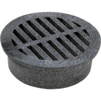 4 Inch Black Round Grate 11 by NDS Best Price
