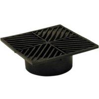 6 Inch Black Square Grate 4 by NDS Best Price