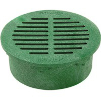 6 Inch Green Round Grate 50 by NDS Best Price