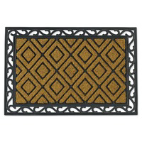 24 By 36 Inch Coir and Rubber Mat PLM 14362 by Palm Fibre Private Best Price