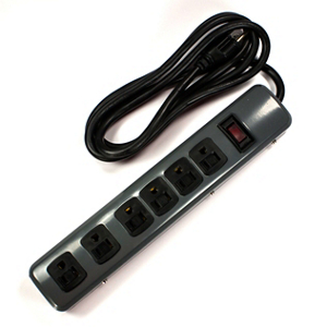 Master Electrician 6Out Strip/6 Foot Cord ME901121 by Prime Wire and Cable Best Price
