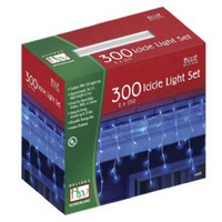 Holiday Wonderland 2 Inch By 150 Lights Blue Icicle Set 14087-88 by Noma Inliten Best Price