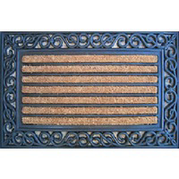 18 By 30 Scrolled Edge Mat PLM 10757 by Palm Fibre Private Best Price