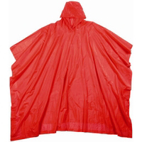 Master Tradesman Orange Rain Poncho 70120 by Camp Master International Best Price