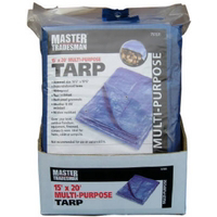 Master Tradesman 15 By 20 Blue Tarp Cover MT 15 X 20 BLUE by Hangzhou Ruiyu Industrial Best Price