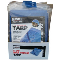 Master Tradesman 8 By 10 Blue Tarp Cover MT 8 X 10 BLUE by Jms Industries Best Price
