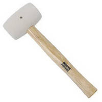 Master Mechanic 12 Ounces White Rubber Mallet 704443 by Handsam Industrial Best Price