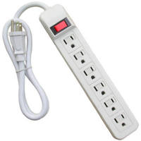 Master Electrician 6Out Power Strip ME901111 by Prime Wire and Cable Best Price