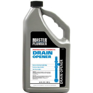 Master Plumber Heavy Duty Liquid Drain Opener 64 Ounces  673394 by Store Brands Best Price