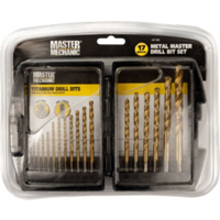 Master Mechanic 17 Piece Drill Bit Set 647386 by Mibro Group