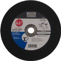 Master Mechanic 6 1/2 By 1/8 Inch Arbor Metal Wheel Abrasive Saw Blade 146753 by Ali Industries Best Price
