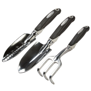 Green Thumb 3 Piece Heavy Cast Aluminum Garden Tool Set 633232 by Shanghai Worth Garden Products Best Price