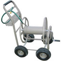 Green Thumb Hose Reel Cart With Basket TC4703A by Qingdao Huatian Hand Truck Best Price