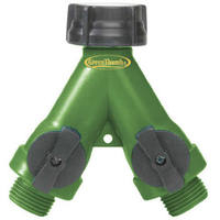 Green Thumb 2 Way Poly Garden Hose Manifold AY2FFGT by Gilmour-Robert Bosch Tool Corp Best Price