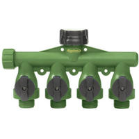 Green Thumb 4 Way Poly Hose Manifold AY4FFGT by Gilmour-Robert Bosch Tool Corp Best Price