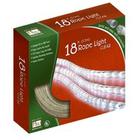 Holiday Wonderland 18 Foot Clear Rope Light Set 55130-88 by Noma Inliten Best Price
