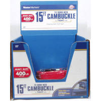 Master Mechanic 15 Foot Cambuckle Tie Down MM07 by Boxer Tools Best Price