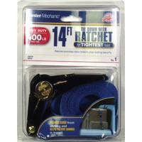 Master Mechanic 1 Inch By 14 Foot Ratch Tie Down MM18 by Boxer Tools Best Price