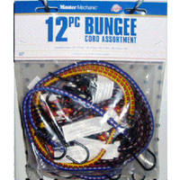 Master Mechanic 12 Piece Bungee Cord Assorted MM41 by Boxer Tools Best Price