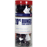 Master Mechanic 20 Piece Bungee Cord Assortment