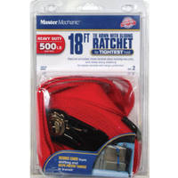 Master Mechanic 1 Inch By 18 Foot Ratch Tie Down MM68 by Boxer Tools Best Price