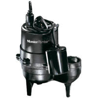 Master Plumber 1/2 Hp Cast Iron Sewage Pump 540155 by Pentair Water Best Price