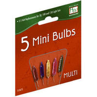 Holiday Wonderland 2 1/2 V Multi Mini Bulb 1115-1-88 by Noma Inliten Best Price