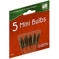 Holiday Wonderland 2 1/2 V Green Replacement Bulb 1115-7-88 by Noma Inliten Best Price