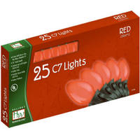 Holiday Wonderland 25 Ct C7 Red Cera Set 2524R-88 by Noma Inliten Best Price